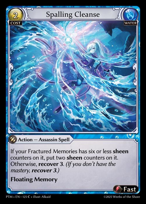 [Water] Spalling Cleanse [PTM125-C]