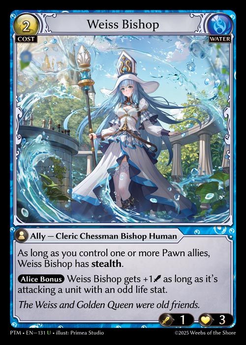 [Water] Weiss Bishop [PTM131-U]