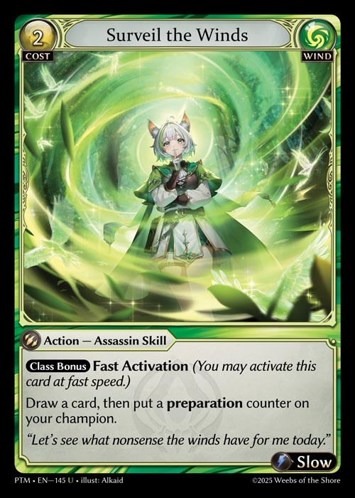 [Wind] Surveil the Winds [PTM153-U]