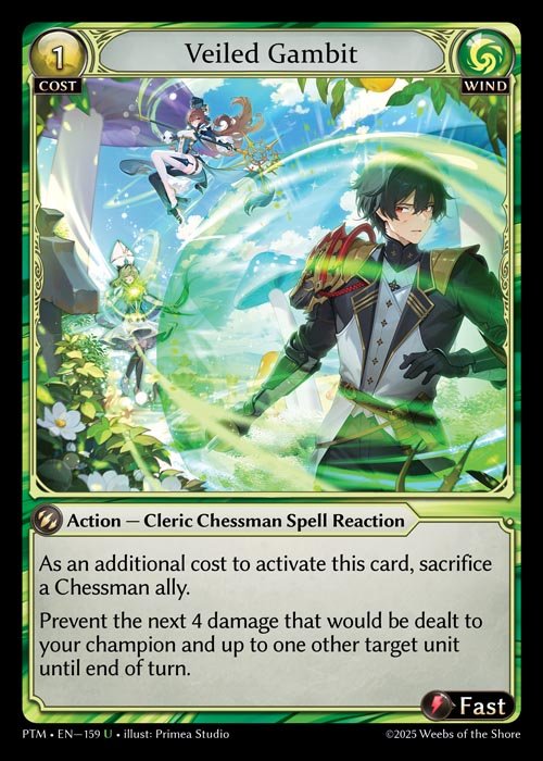 [Wind] Veiled Gambit [PTM159-U]