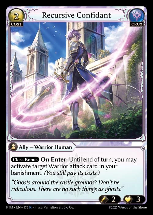 [Crux] Recursive Confidant [PTM176-R]