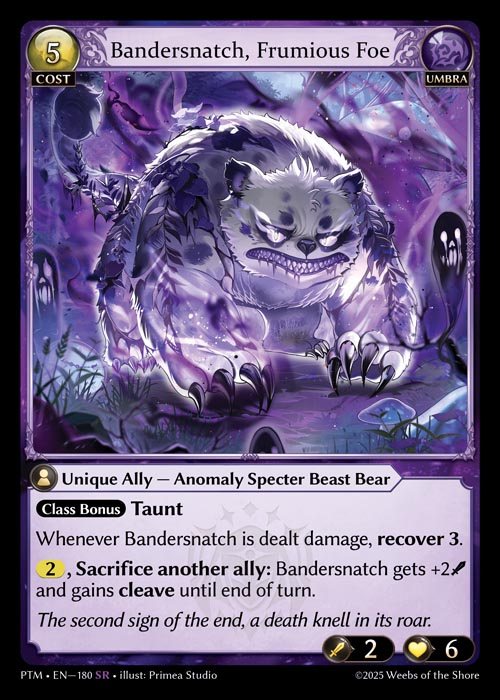 [Umbra] Bandersnatch, Frumious Foe [PTM180-SR]