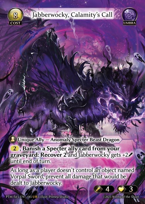 [Umbra] Jabberwocky, Calamity's Call [PTM185-UR]
