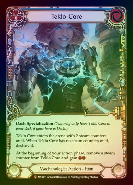 【RF】[Mechanologist] Teklo Core [UL-ARC007-M] Rainbow Foil