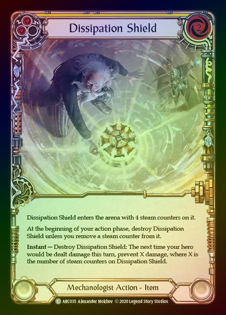 【RF】[Mechanologist] Dissipation Shield [UL-ARC035-C] Rainbow Foil
