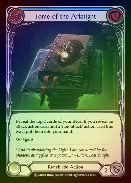 【RF】[Runeblade] Tome of the Arknight [UL-ARC084-S] Rainbow Foil