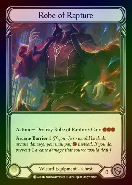 【RF】[Wizard] Robe of Rapture [UL-ARC117-C] Rainbow Foil