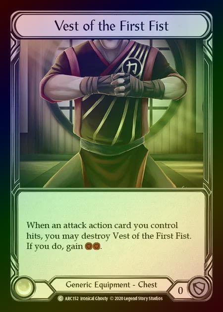 【RF】[Generic] Vest of the First Fist [UL-ARC152-C] Rainbow Foil