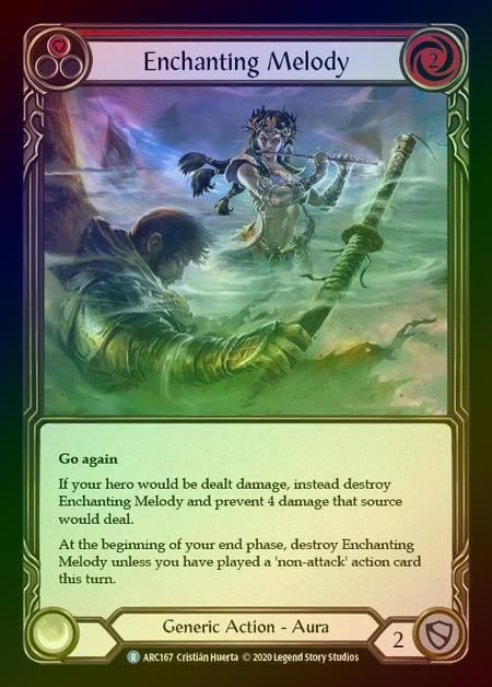 【RF】[Generic] Enchanting Melody [UL-ARC167-R] (red) Rainbow Foil