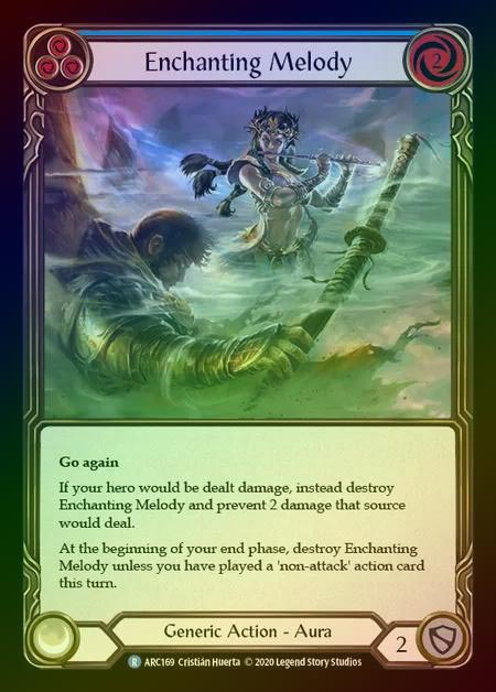【RF】[Generic] Enchanting Melody [UL-ARC169-R] (blue) Rainbow Foil