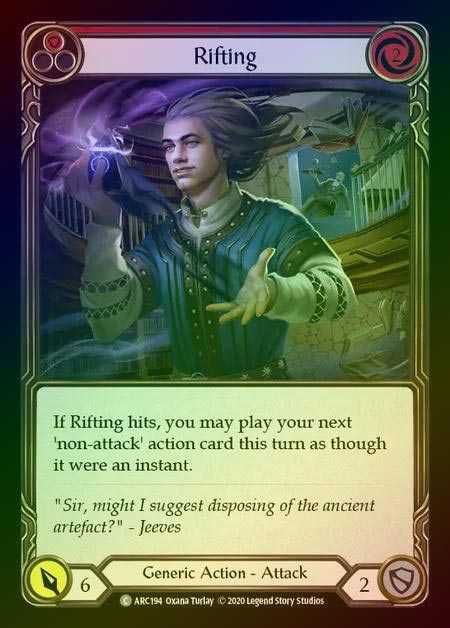 【RF】[Generic] Rifting [UL-ARC194-C] (red) Rainbow Foil