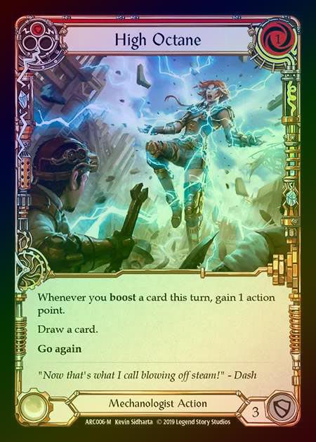 【RF】[Mechanologist] High Octane [1st-ARC006-M] Rainbow Foil