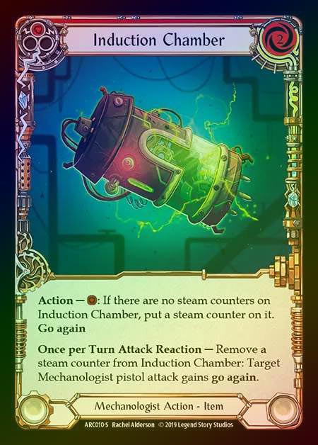 【RF】[Mechanologist] Induction Chamber [1st-ARC010-S] Rainbow Foil