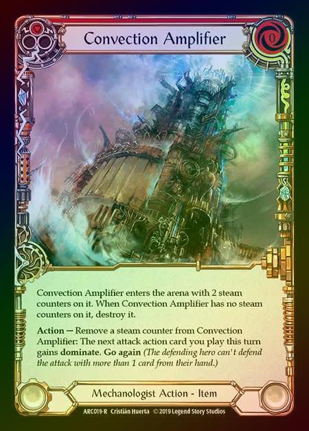 【RF】[Mechanologist] Convection Amplifier [1st-ARC019-R] Rainbow Foil
