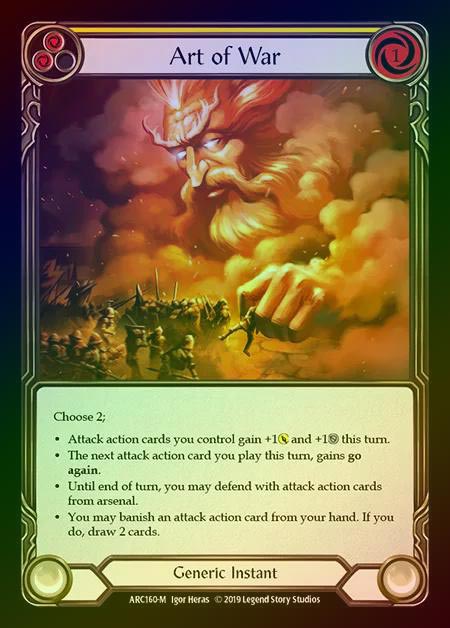 【RF】[Generic] Art of War [1st-ARC160-M] Rainbow Foil