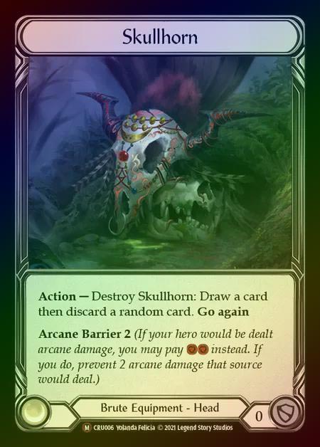 【RF】[Brute] Skullhorn [UL-CRU006-M] Rainbow Foil