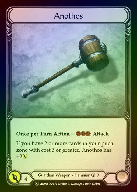 【RF】[Guardian] Anothos [UL-CRU023-C] Rainbow Foil