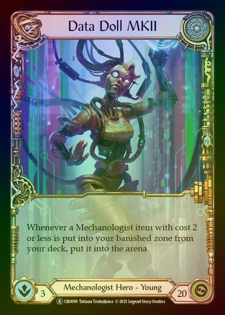 【RF】[Mechanologist] Data Doll MKII [UL-CRU099-R] Rainbow Foil