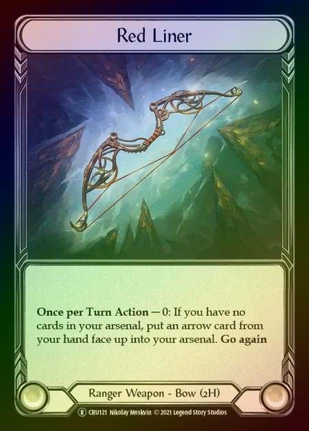 【RF】[Ranger] Red Liner [UL-CRU121-R] Rainbow Foil