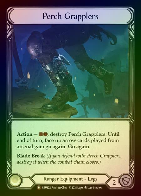 【RF】[Ranger] Perch Grapplers [UL-CRU122-M] Rainbow Foil