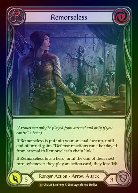 【RF】[Ranger] Remorseless [UL-CRU123-M] Rainbow Foil