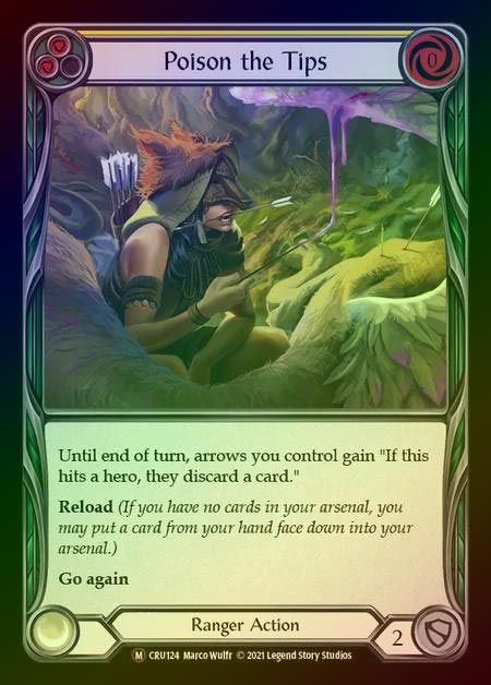 【RF】[Ranger] Poison the Tips [UL-CRU124-M] Rainbow Foil