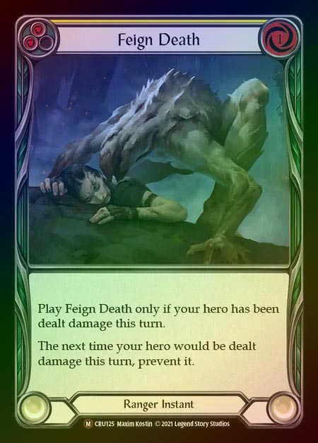 【RF】[Ranger] Feign Death [UL-CRU125-M] Rainbow Foil