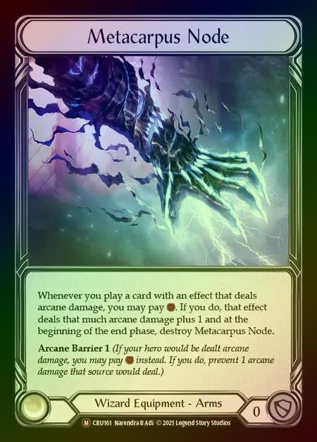 【RF】[Wizard] Metacarpus Node [UL-CRU161-M] Rainbow Foil