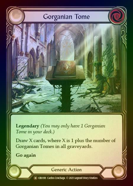【RF】[Generic] Gorganian Tome [UL-CRU181-M] Rainbow Foil