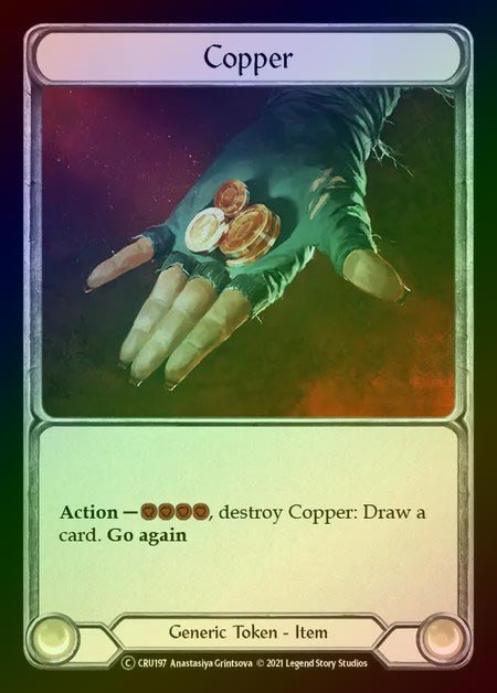 【RF】[Generic] Copper [UL-CRU197-C] Rainbow Foil