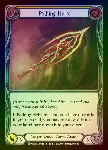 【RF】[Ranger] Pathing Helix (yellow) [1st-CRU_130-C] Rainbow Foil