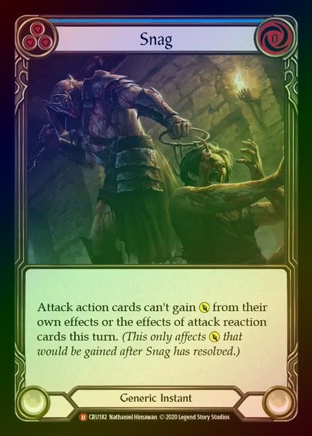 【RF】[Generic] Snag [1st-CRU_182-M] Rainbow Foil