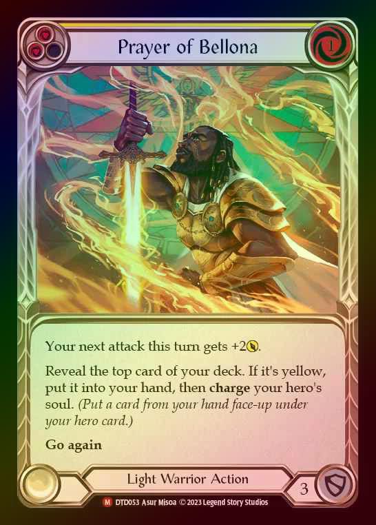 【RF】[Light Warrior] Prayer of Bellona [DTD053-M] Rainbow Foil