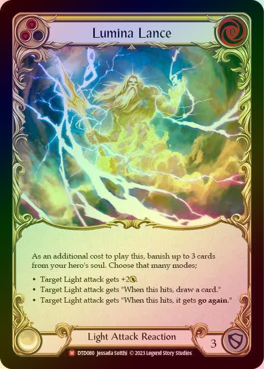 【RF】[Light] Lumina Lance [DTD080-M] Rainbow Foil