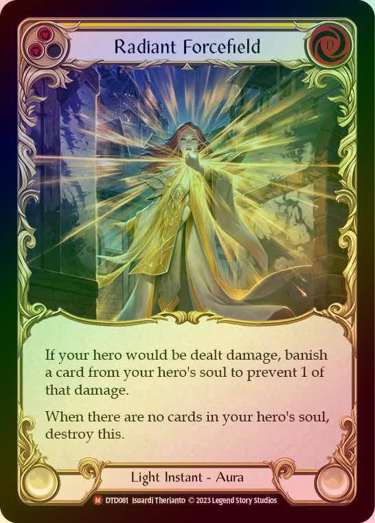 【RF】[Light] Radiant Forcefield [DTD081-M] Rainbow Foil