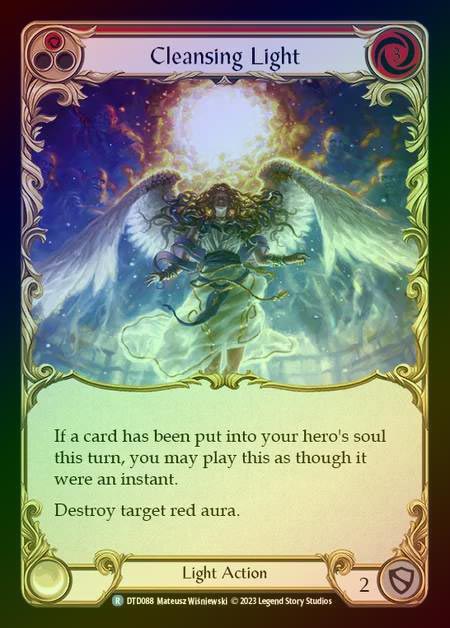 【RF】[Light] Cleansing Light [DTD088-R] (red) Rainbow Foil