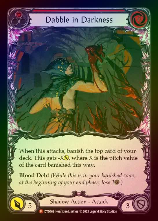 【RF】[Shadow] Dabble in Darkness [DTD169-M] Rainbow Foil