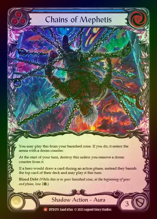 【RF】[Shadow] Chains of Mephetis [DTD170-M] Rainbow Foil