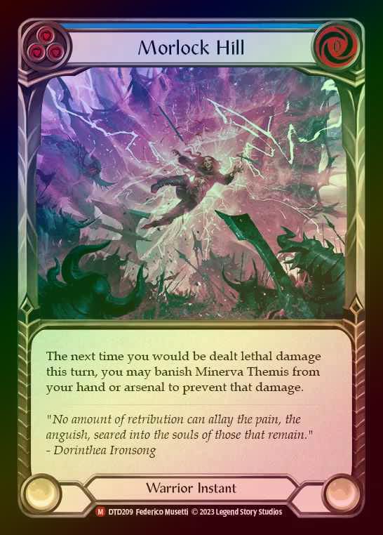 【RF】[Warrior] Morlock Hill [DTD209-M] Rainbow Foil