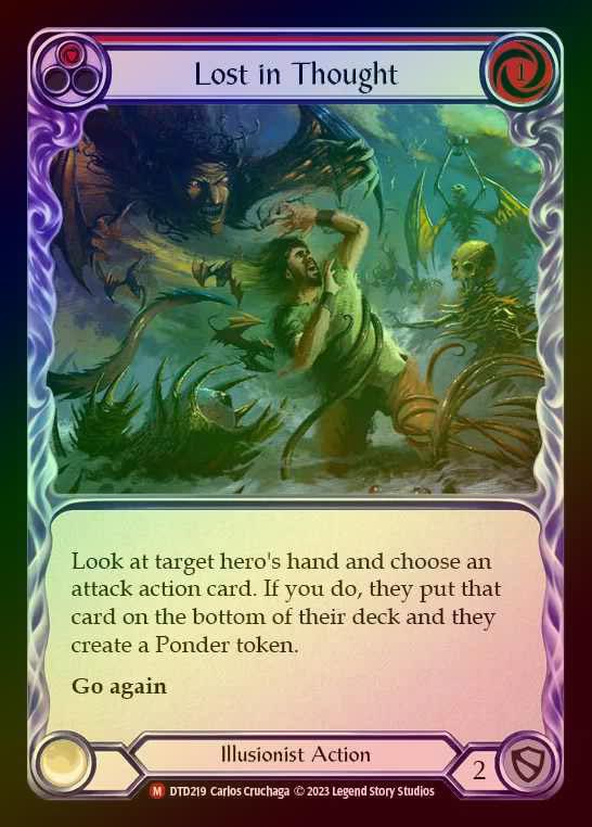 【RF】[Illusionist] Lost in Thought [DTD219-M] Rainbow Foil