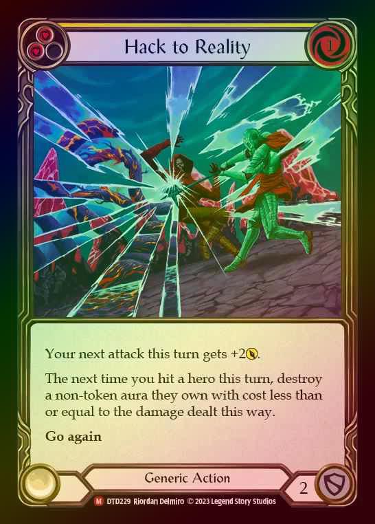 【RF】[Generic] Hack to Reality [DTD229-M] Rainbow Foil