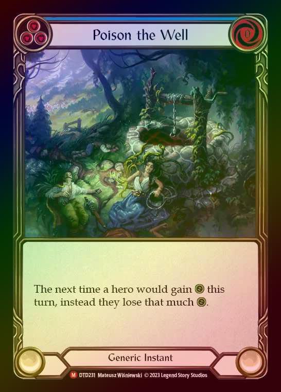 【RF】[Generic] Poison the Well [DTD231-M] Rainbow Foil