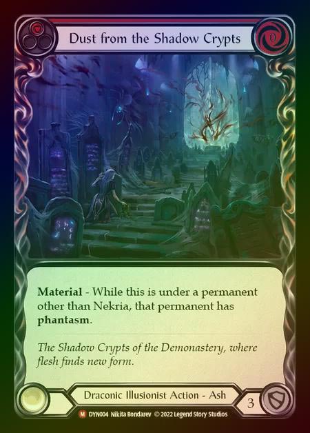 【RF】[Draconic] Dust from the Shadow Crypts [DYN004-M] Rainbow Foil