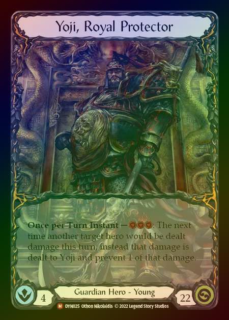 【RF】[Guardian] Yoji, Royal Protector [DYN025-M] Rainbow Foil