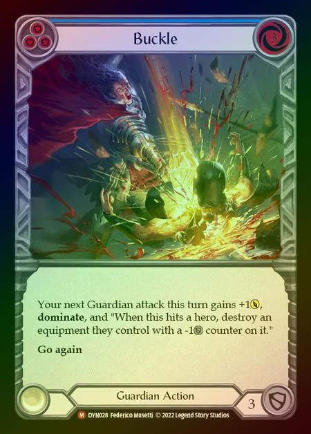 【RF】[Guardian] Buckle [DYN028-M] Rainbow Foil