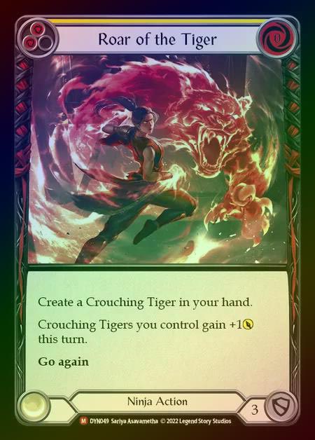 【RF】[Ninja] Roar of the Tiger [DYN049-M] Rainbow Foil