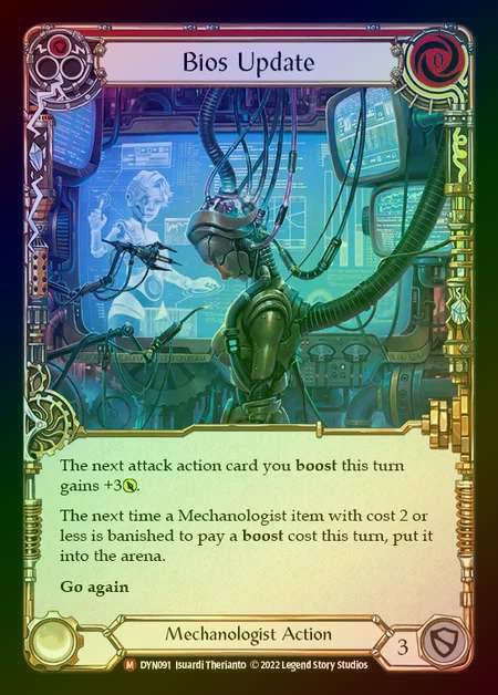 【RF】[Mechanologist] Bios Update [DYN091-M] Rainbow Foil