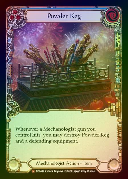 【RF】[Mechanologist] Powder Keg [DYN094-M] Rainbow Foil