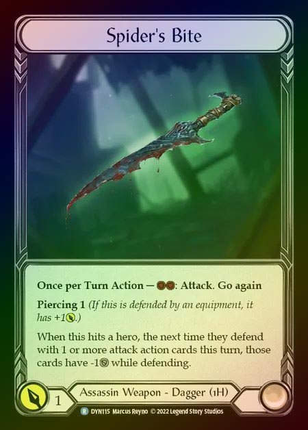 【RF】[Assassin] Spider's Bite [DYN115-R] Rainbow Foil