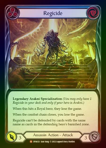【RF】[Assassin] Regicide [DYN121-M] Rainbow Foil